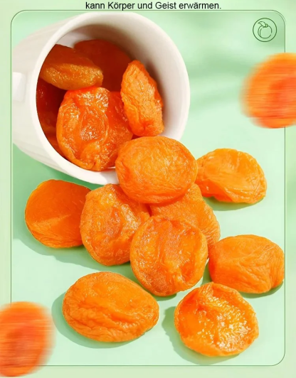 【Geld-zurück-Garantie】 Bio Soft-Aprikosen | 0% Zuckerzusatz & 0% Zusatzstoffe | Von Ärzten empfohlenes Naturprodukt 🍑☀️