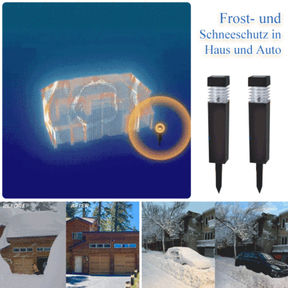 [Keine Stromkosten] Solar-Multifunktionslampe