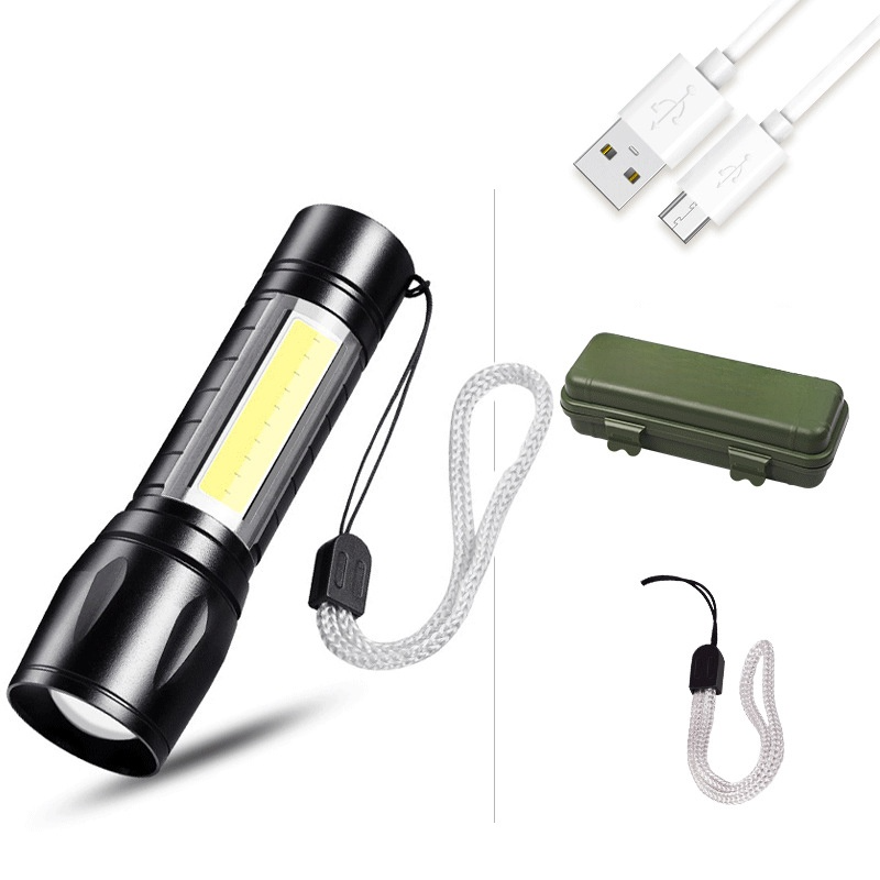 Superstarke Lichtquelle Mini-LED-Fokus-Taschenlampe