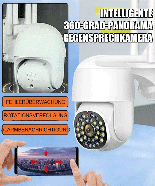 360° Panorama intelligente Sicherheitssprechanlage Anrufkamera