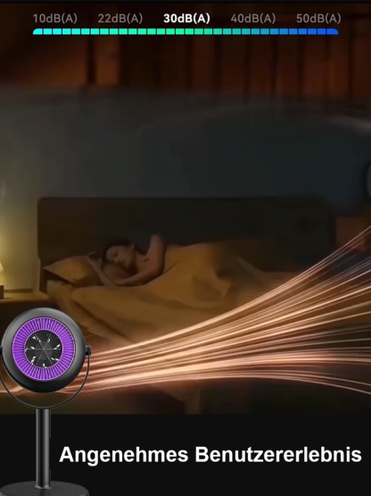 【Heute 50% sparen】Upgrade 360° Teleskop-Keramikheizer | 3S Schnellheizung bis60m² | 75% Stromersparnis | Leise & Sicher 🔥🏠