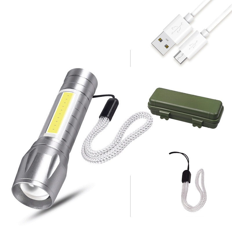 Superstarke Lichtquelle Mini-LED-Fokus-Taschenlampe