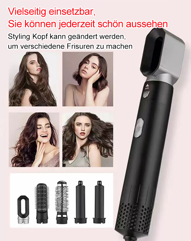 Automatische Heißluftbürste zum Locken und Glätten von Haaren