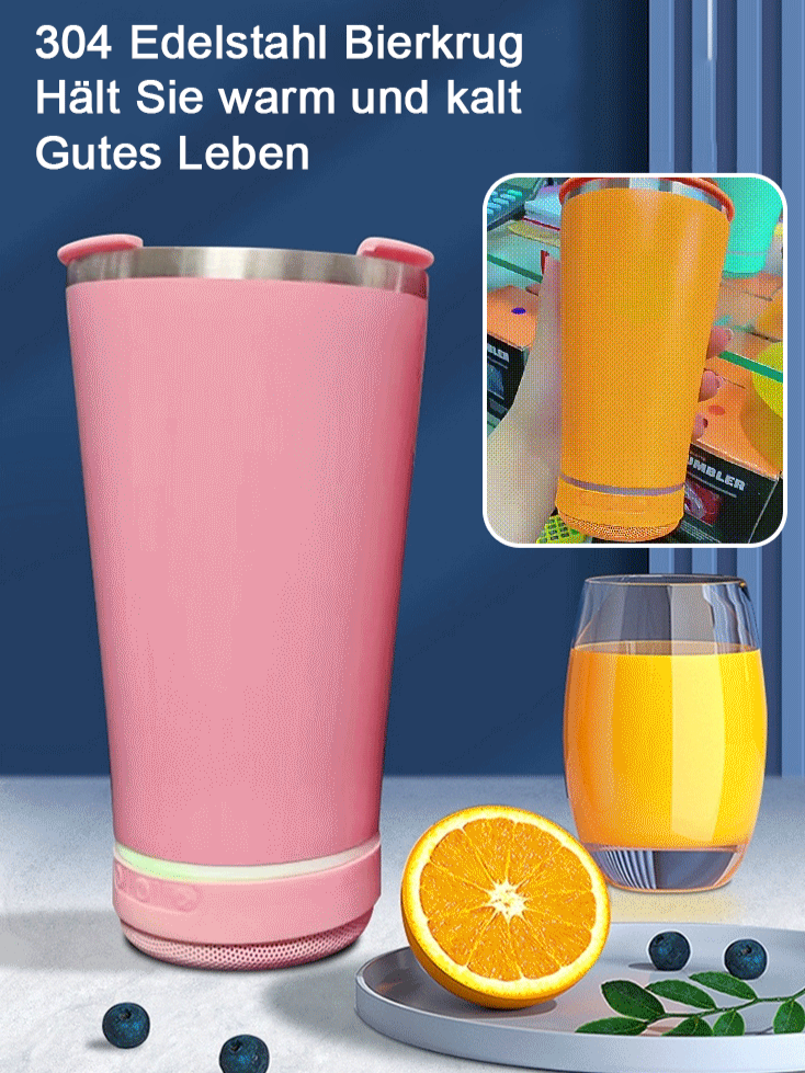 Bluetooth Audio Bierkrug mit Flaschenöffner