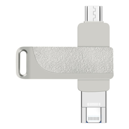 [Kompatibel mit 95 % aller elektronischen Geräte] 2 TB 4-in-1-USB-Flash-Laufwerk