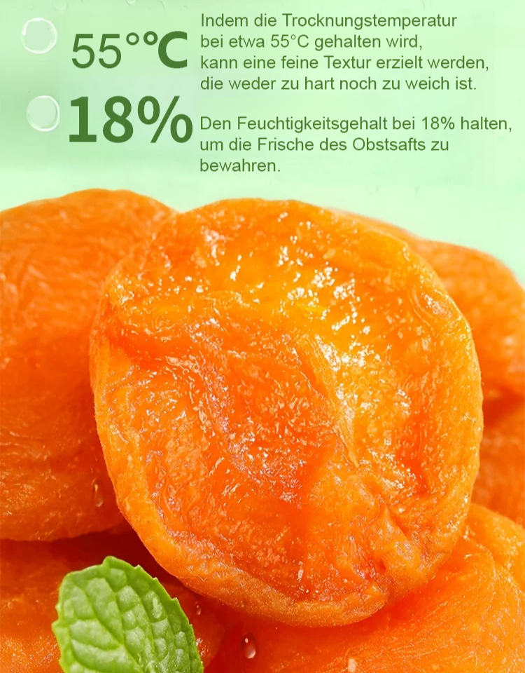 【Geld-zurück-Garantie】 Bio Soft-Aprikosen | 0% Zuckerzusatz & 0% Zusatzstoffe | Von Ärzten empfohlenes Naturprodukt 🍑☀️