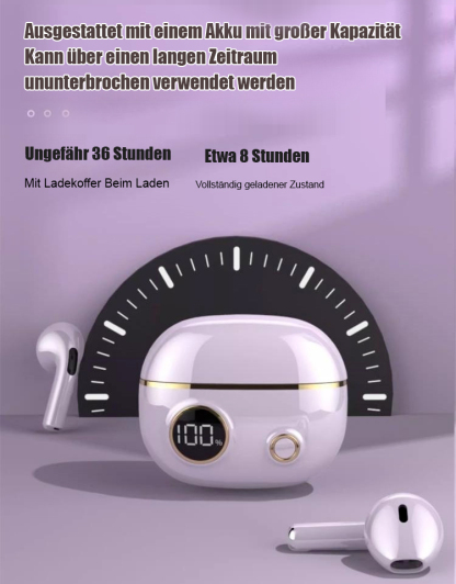 Bluetooth-Headset mit Digitalanzeige