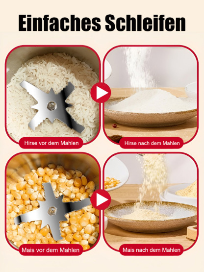 Elektrische Haushaltsmühle