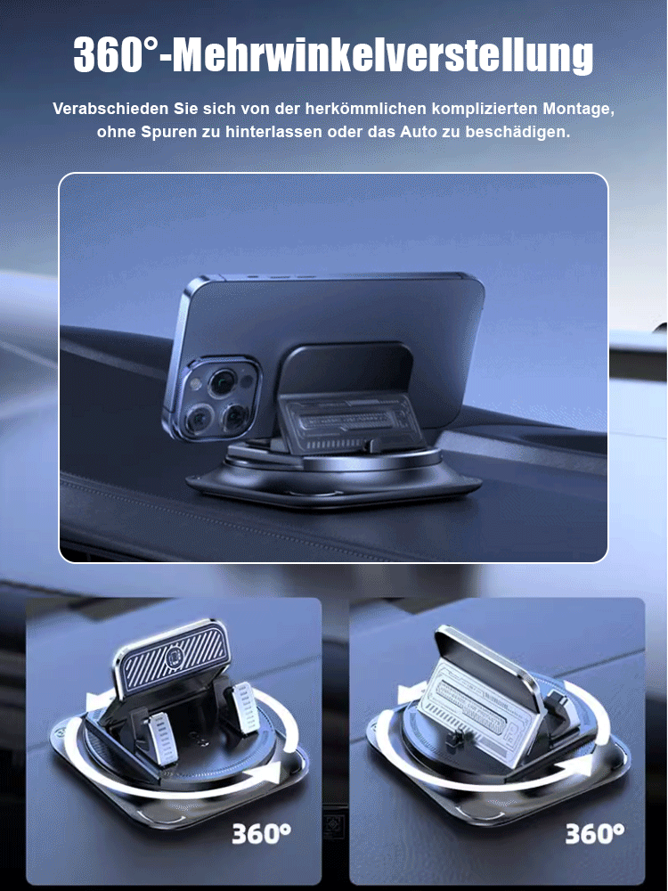 【20KG Tragkraft, kein Herunterfallen】Neu aufgerüstete Handyhalterung fürs Auto