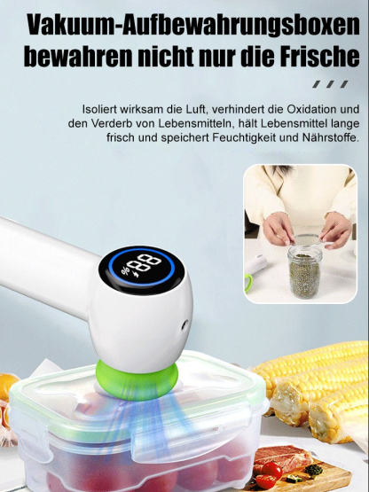 Multifunktionale Handstaubsiegelmaschine für sorgenfreie Frische.