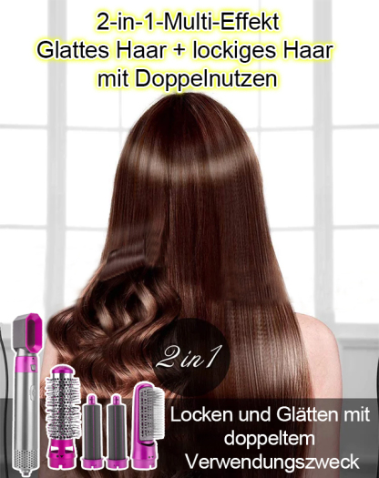 Automatische Heißluftbürste zum Locken und Glätten von Haaren