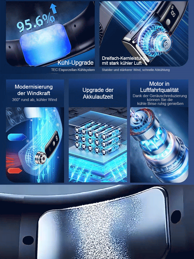 Tragender Eissensor-Lüfter