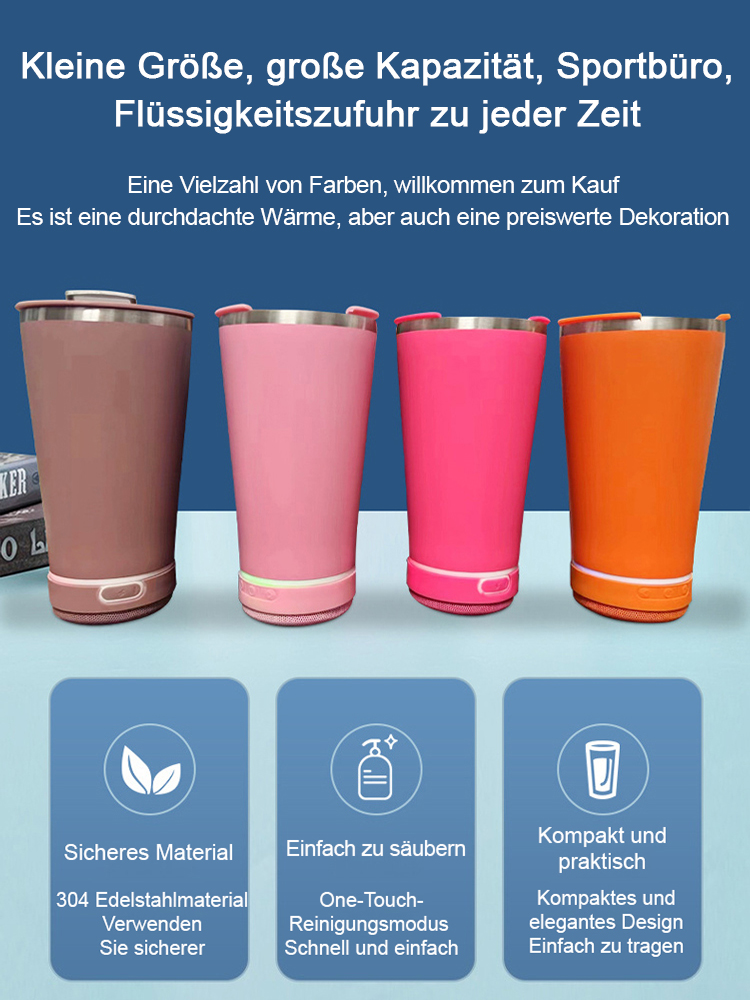 Bluetooth Audio Bierkrug mit Flaschenöffner