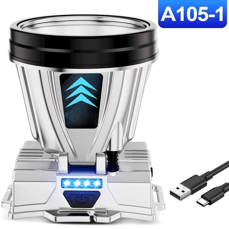 LED-Fernlichtscheinwerfer mit starkem Strahl