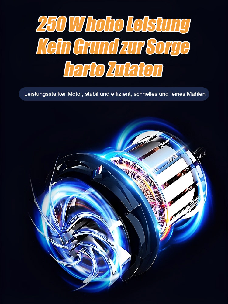 Elektrische Haushaltsmühle