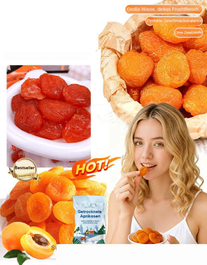 【Geld-zurück-Garantie】 Bio Soft-Aprikosen | 0% Zuckerzusatz & 0% Zusatzstoffe | Von Ärzten empfohlenes Naturprodukt 🍑☀️