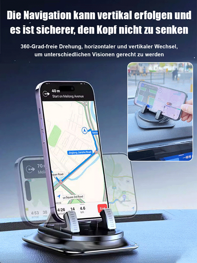 【20KG Tragkraft, kein Herunterfallen】Neu aufgerüstete Handyhalterung fürs Auto