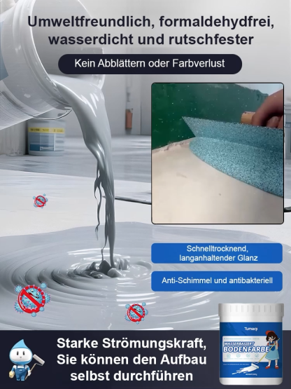 Marbleartige Harzbodenfarbe✨-30 Grad Celsius Umgebungstemperatur bleibt die Leistung stabil