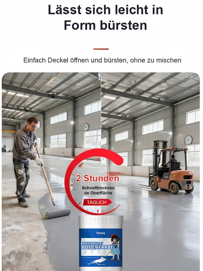 Marbleartige Harzbodenfarbe✨-30 Grad Celsius Umgebungstemperatur bleibt die Leistung stabil