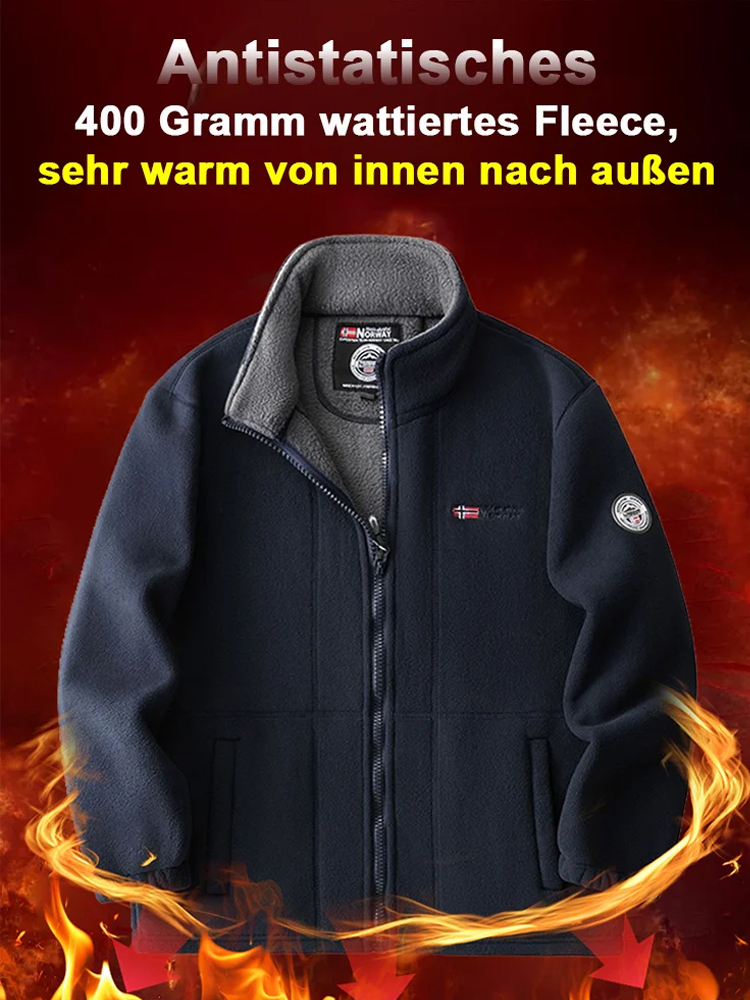 Export Norwegische einseitige doppelseitige Fleecejacke Herren