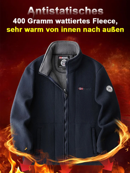 Export Norwegische einseitige doppelseitige Fleecejacke Herren