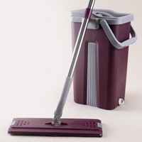Lazy Hand-free Flat Mop (With Bucket)