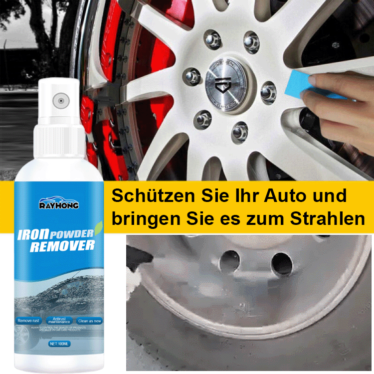 OUHOE Auto Rostentfernungsspray📢3 Sekunden zur Rostentfernung💫ohne Schleifpapier oder komplexe Werkzeuge. Die Metalloberfläche erstrahlt in neuem Glanz und ist für fünfzig Jahre rostfrei✨