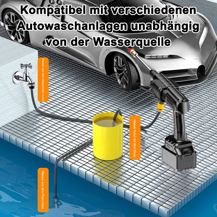 In zehn Minuten das ganze Auto gründlich reinigen 🌟 Entfernt mühelos 99% der Autoverschmutzungen, spart 50% Wasser im Vergleich zu anderen Marken 🌟 Reinigt das gesamte Auto mit nur einem Eimer Wasser 🌟