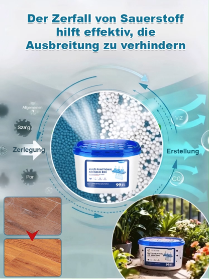 Multifunktionale Staubentferner-Box ohne Bohren🌟 In 3 Sekunden schwebende Teilchen sofort einfangen🌟Keine mühsame Staubarbeit mehr – 20 Jahre lang🌟Chlorfreie und reizfreie Rezeptur – Schwangere, Babys und Haustiere können sie bedenkenlos nutzen!