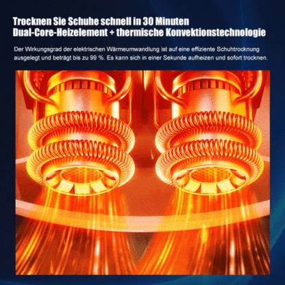 Intelligenter, zeitgesteuerter Schuhtrockner zum Desodorieren, Sterilisieren und Schnelltrocknen mit