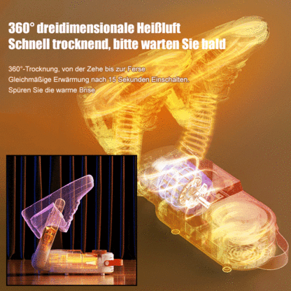 Intelligenter, zeitgesteuerter Schuhtrockner zum Desodorieren, Sterilisieren und Schnelltrocknen mit
