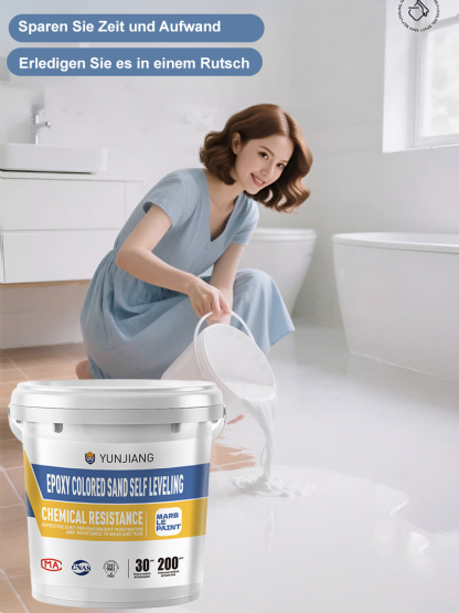 kältebeständig und frostschutz🌟hat es den gleichen Effekt wie glatte Fliesen 🌟 Vollständig trocken innerhalb von zwei Stunden nach dem Auftragen. Umweltfreundlich, ungiftig und geruchlos 🌟 Kann sogar auf staubigen und sandigen Böden verwendet werden 🌟