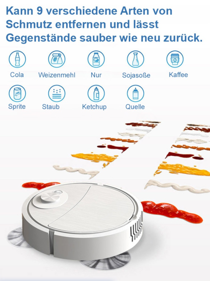 Effiziente Reinigung 3-in-1 Kehrmaschine