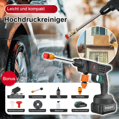 In zehn Minuten das ganze Auto gründlich reinigen 🌟 Entfernt mühelos 99% der Autoverschmutzungen, spart 50% Wasser im Vergleich zu anderen Marken 🌟 Reinigt das gesamte Auto mit nur einem Eimer Wasser 🌟