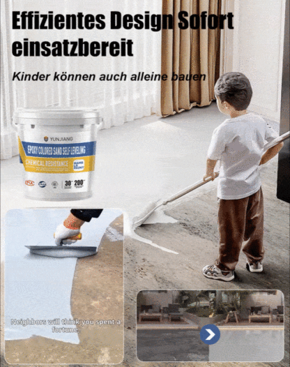 kältebeständig und frostschutz🌟hat es den gleichen Effekt wie glatte Fliesen 🌟 Vollständig trocken innerhalb von zwei Stunden nach dem Auftragen. Umweltfreundlich, ungiftig und geruchlos 🌟 Kann sogar auf staubigen und sandigen Böden verwendet werden 🌟