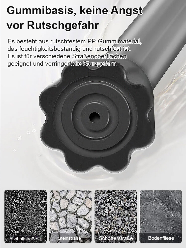 In 1 Sekunde zum Stuhl entfalten, in 2 Sekunden zurück zum Stock 🌟 Kippen beim Sitzen ausgeschlossen. Gewinner des Red Dot Design Awards 🌟 Rost- und verformungsfrei für 50 Jahre🌟