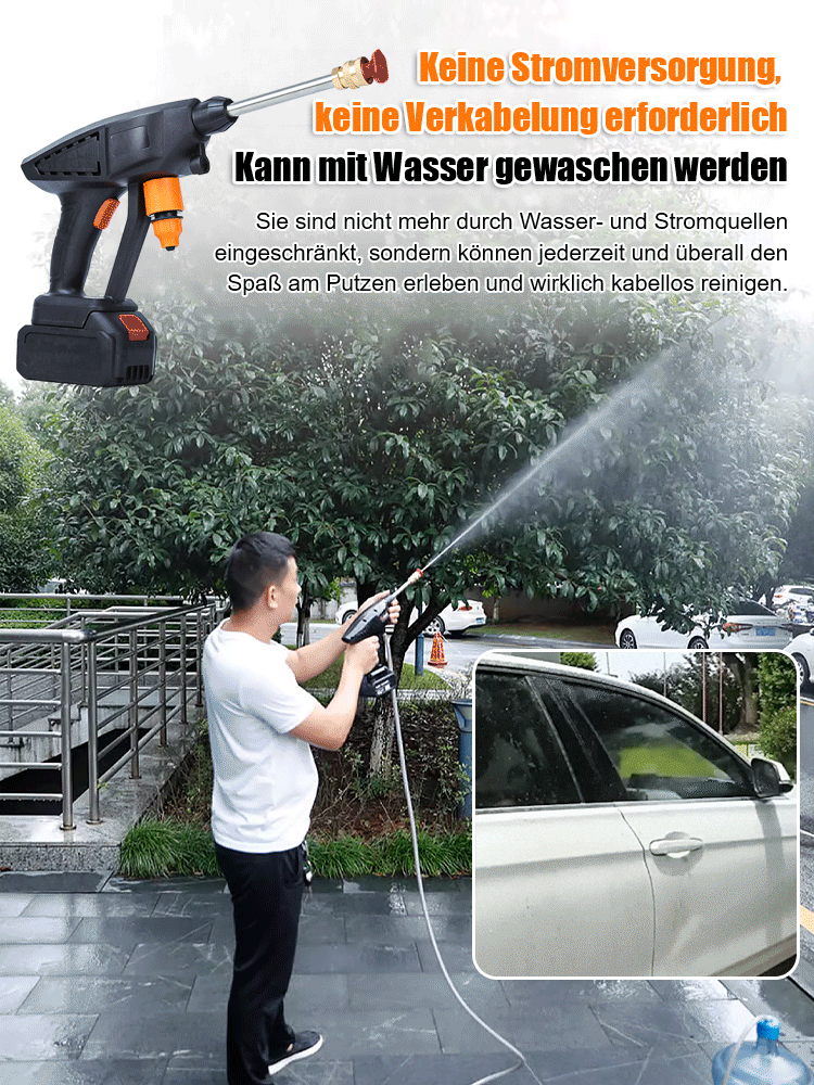 [Must-have für Familien] Multifunktionale Bewässerungs-Autowaschmaschine