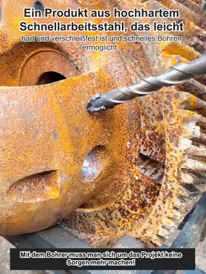 Eine neue Generation von Wolframbohrern 🌟 Aus Wolframcarbidlegierung gefertigt 🌟 Ein Bohrer kann über 10.000 Mal verwendet werden 🌟 Vierkantdesign bohrt in 3 Sekunden durch alle Materialien 🌟 Eine erstaunliche Lebensdauer von bis zu 50 Jahren.