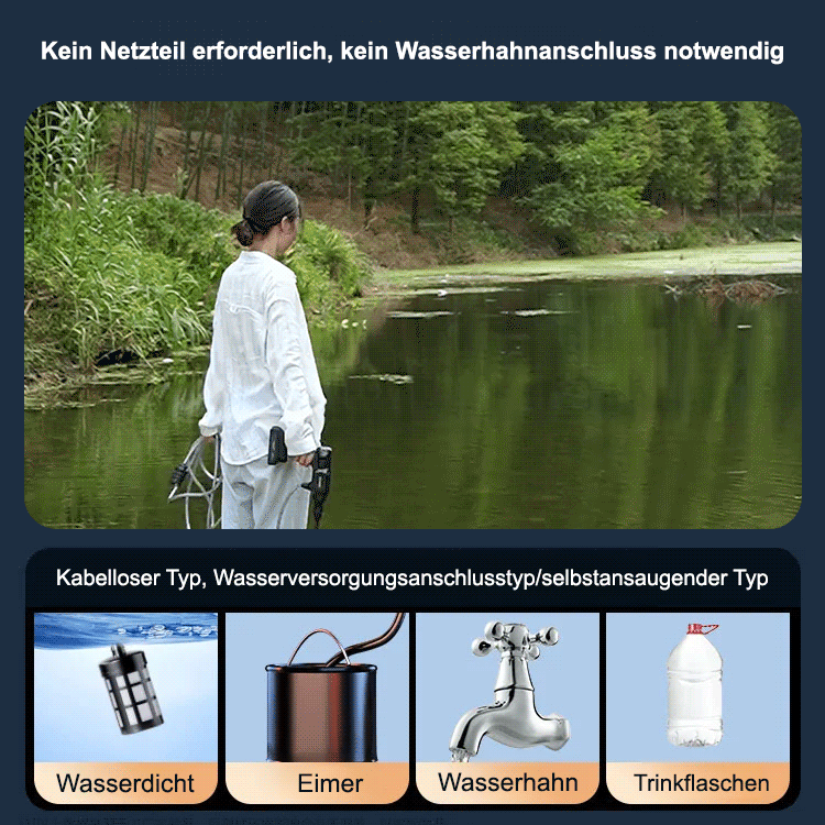 In zehn Minuten das ganze Auto gründlich reinigen 🌟 Entfernt mühelos 99% der Autoverschmutzungen, spart 50% Wasser im Vergleich zu anderen Marken 🌟 Reinigt das gesamte Auto mit nur einem Eimer Wasser 🌟