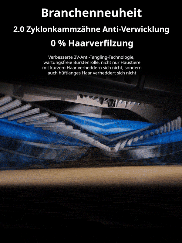 ECOVACS AI-Saugroboter ✨ Reinigt bis zu 500 Quadratmeter mit einer einzigen Ladung ✨ Kann Staub, Haare, Kaffeeflecken und Fett gründlich beseitigen, mit einer Sterilisationsrate von bis zu 99,99% ✨