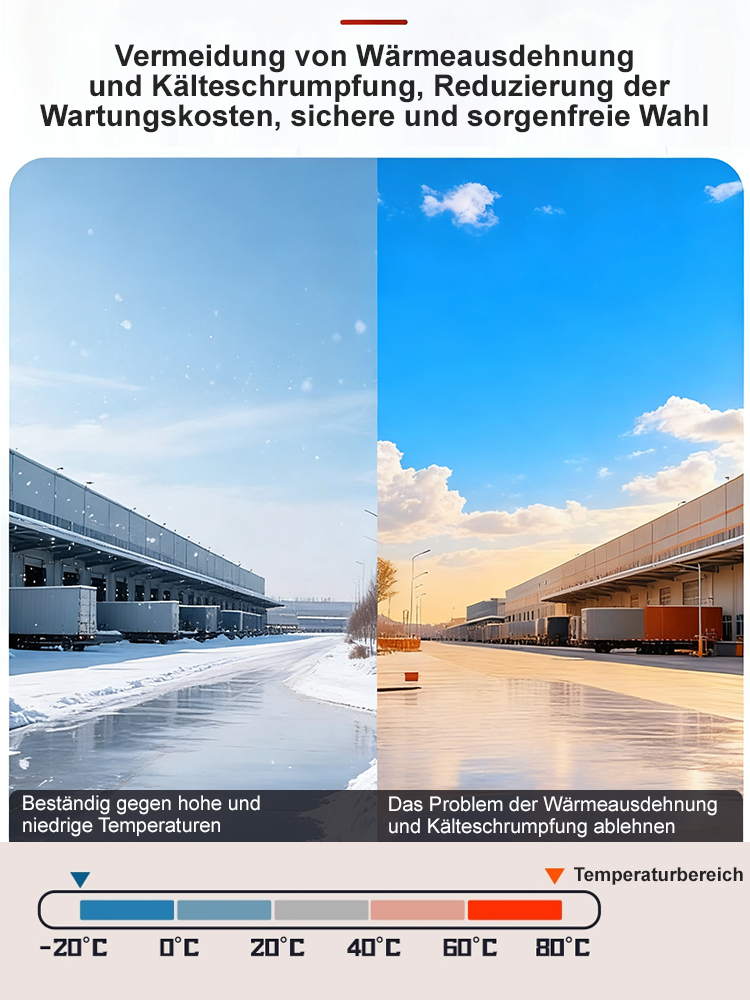 Kältebeständig und frostschutz🌟hat es den gleichen Effekt wie glatte Fliesen 🌟 Vollständig trocken innerhalb von zwei Stunden nach dem Auftragen. Umweltfreundlich, ungiftig und geruchlos 🌟 Kann sogar auf staubigen und sandigen Böden verwendet werden 🌟