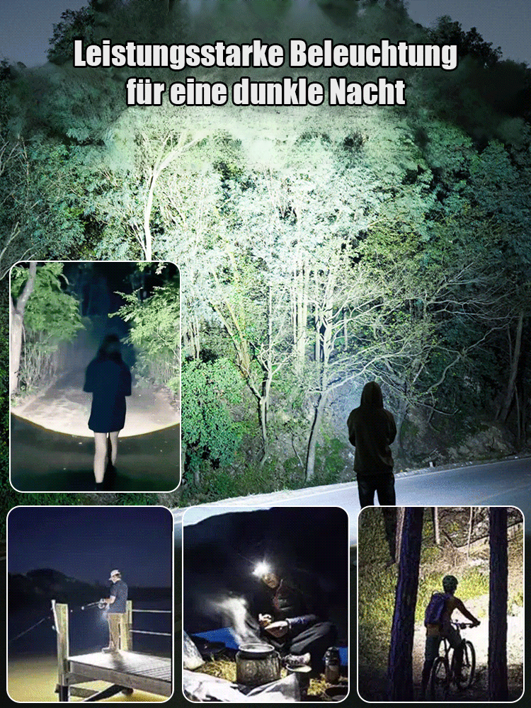 Erleuchtet eine 500 Meter lange dunkle Straße, kann 72 Stunden ununterbrochen verwendet werden 🌟 Funktioniert auch nach einem Tag unter Wasser in 2 Metern Tiefe normal 🌟