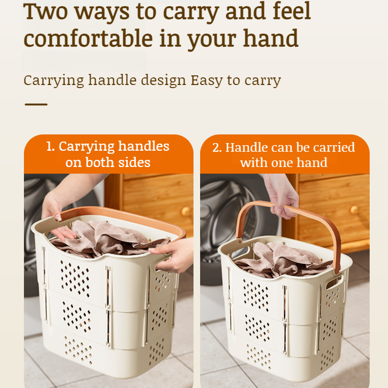 Multilayer largecapacity clothing storage basket