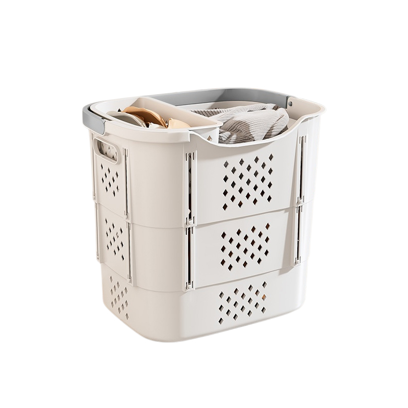Multilayer largecapacity clothing storage basket