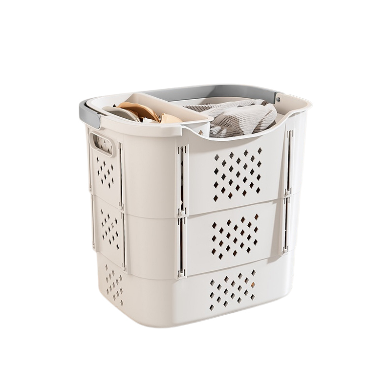 Multilayer largecapacity clothing storage basket