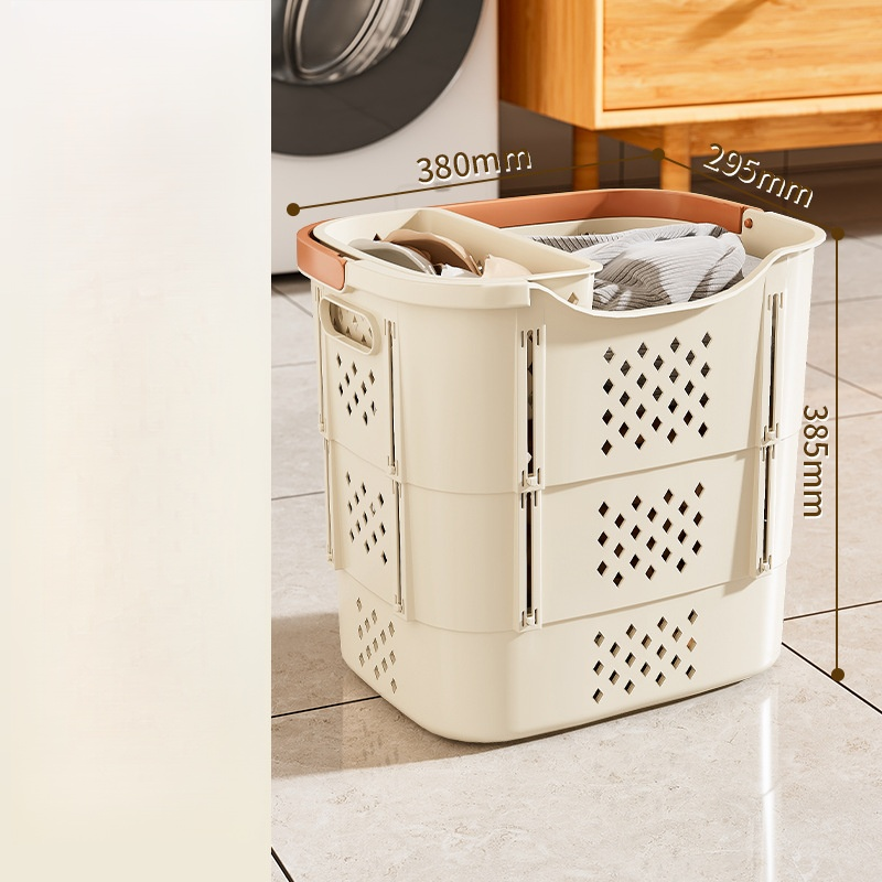 Multilayer largecapacity clothing storage basket