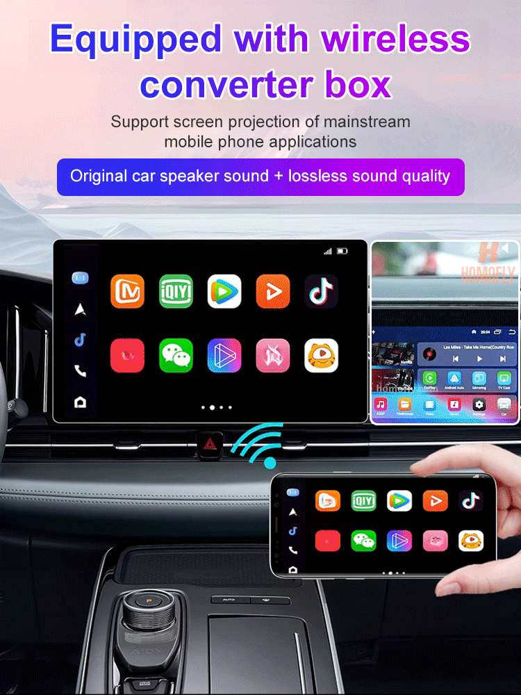 【Japan sold 100,000 units in three days】✨CarPlay AI Box co-developed by the American Broadcasting Company✨For the price of a single breakfast. Only 88 left in stock.