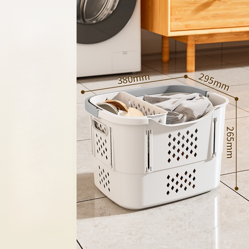 Multilayer largecapacity clothing storage basket