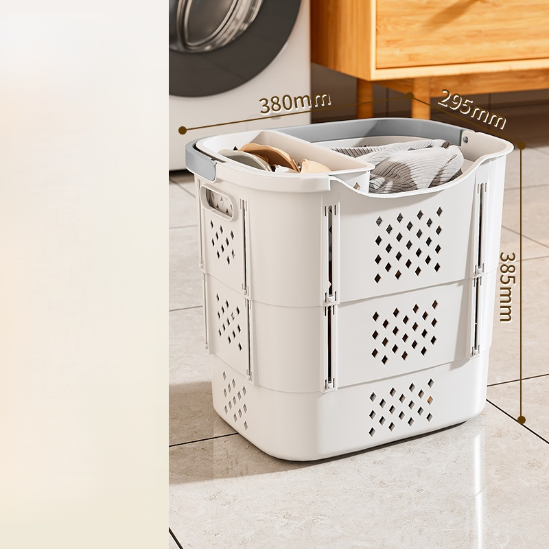 Multilayer largecapacity clothing storage basket