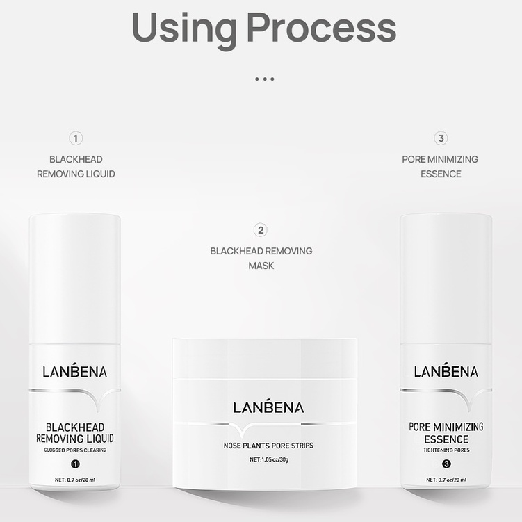 LANBENA Nose Plants Pore Strips (60 Pcs)-GLUTIONE